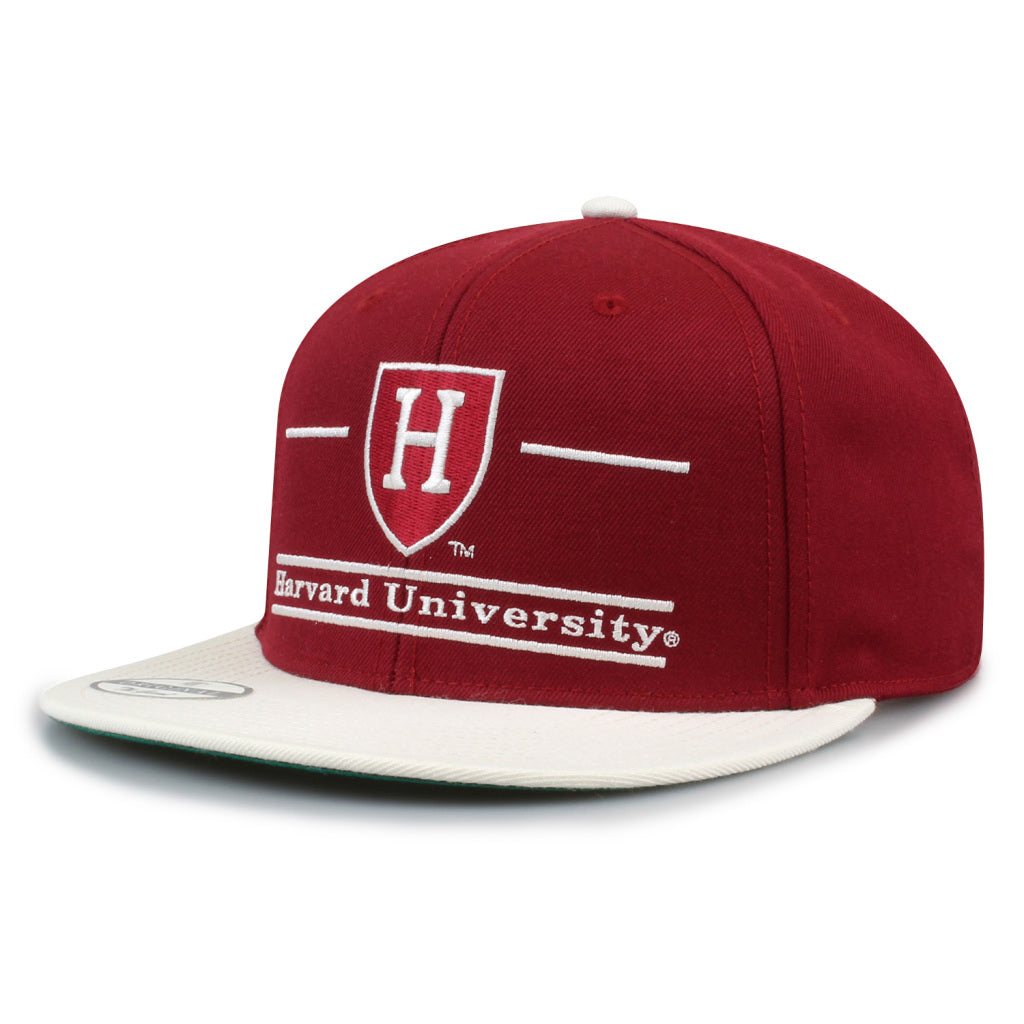 Harvard University Contrast Brim Split Bar Snapback