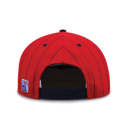 University Of Mississippi Pinstripe Circle Design Snapback