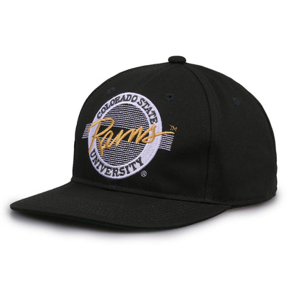 Colorado State Snapback Hat Retro Circle Design