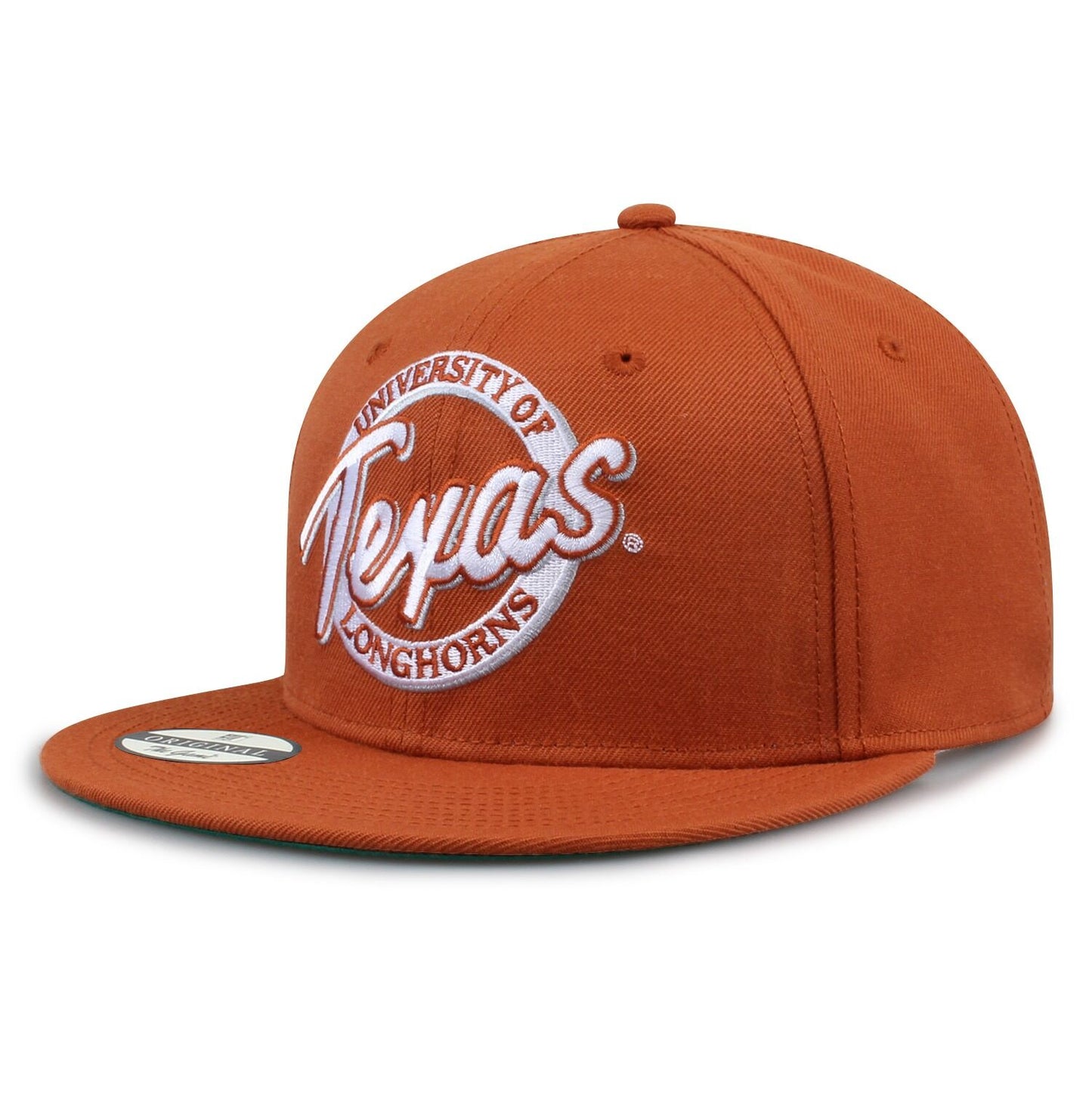 University Of Texas Oversized Script Retro Circle Design