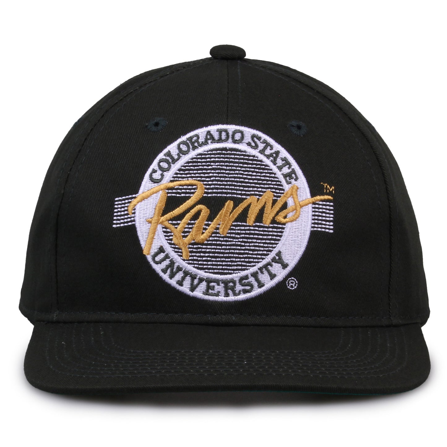 Colorado State Retro Circle Snapback – The Game Caps