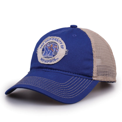 Memphis Trucker Hat Circle Design