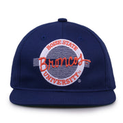 Retro Circle Snapback - Royal