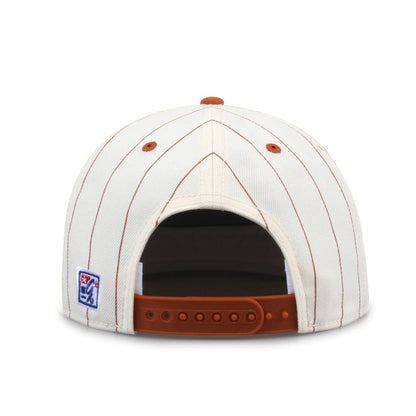 University Of Texas Pinstripe Circle Design Snapback