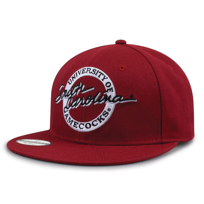 University of South Carolina Oversized Script Retro Circle Design