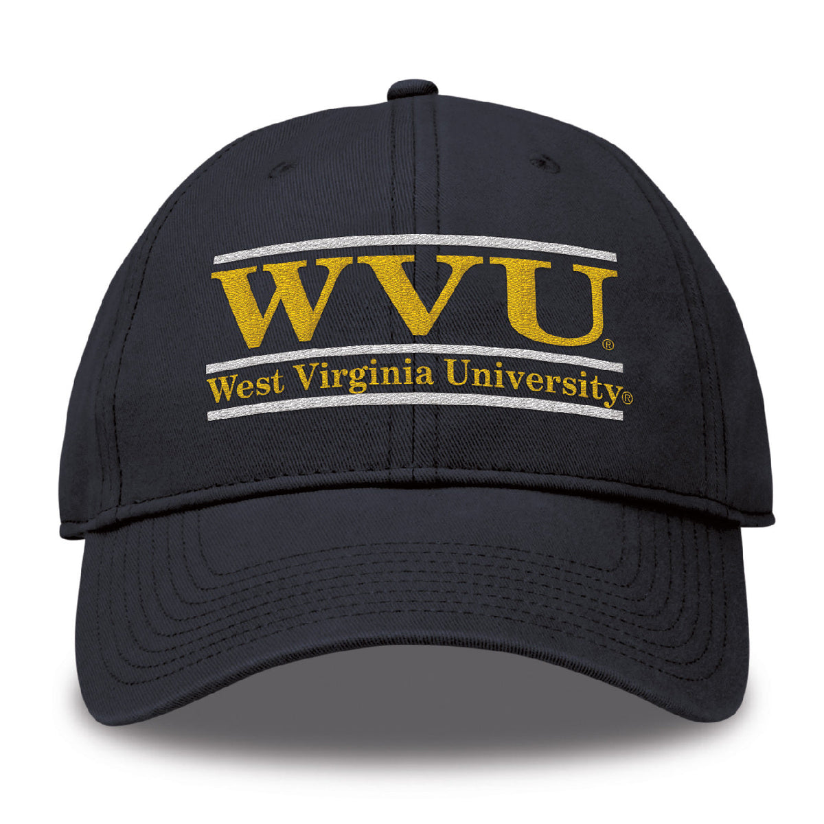 West Virginia Mountaineers Dad Cap - Navy, product view