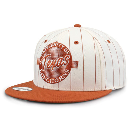 University Of Texas Pinstripe Circle Design Snapback