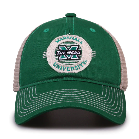 Marshall Trucker Hat Circle Design