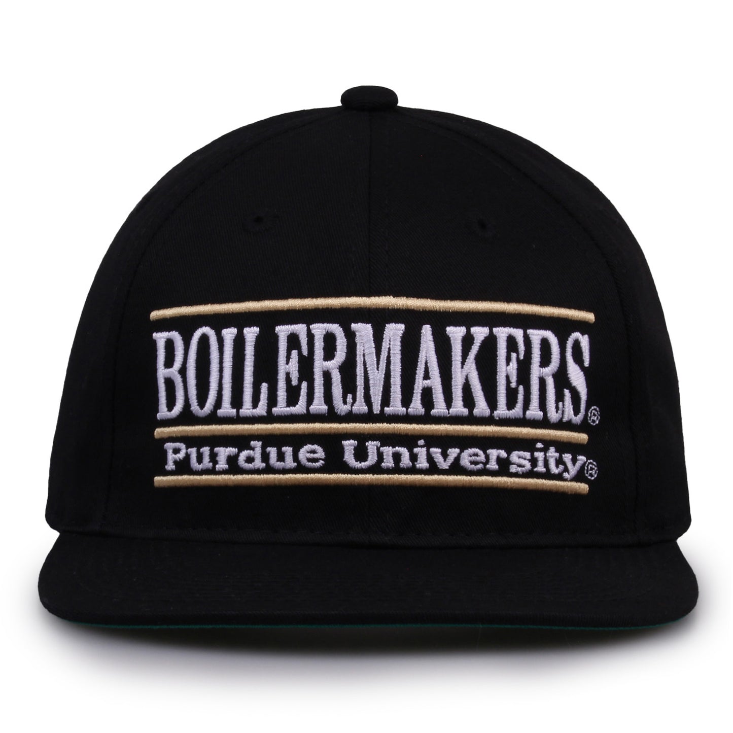 Purdue Hat Retro Snapback Bar Design