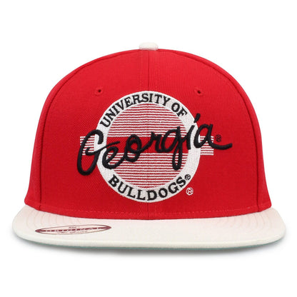 University Of Georgia Contrast Brim Retro Circle Design