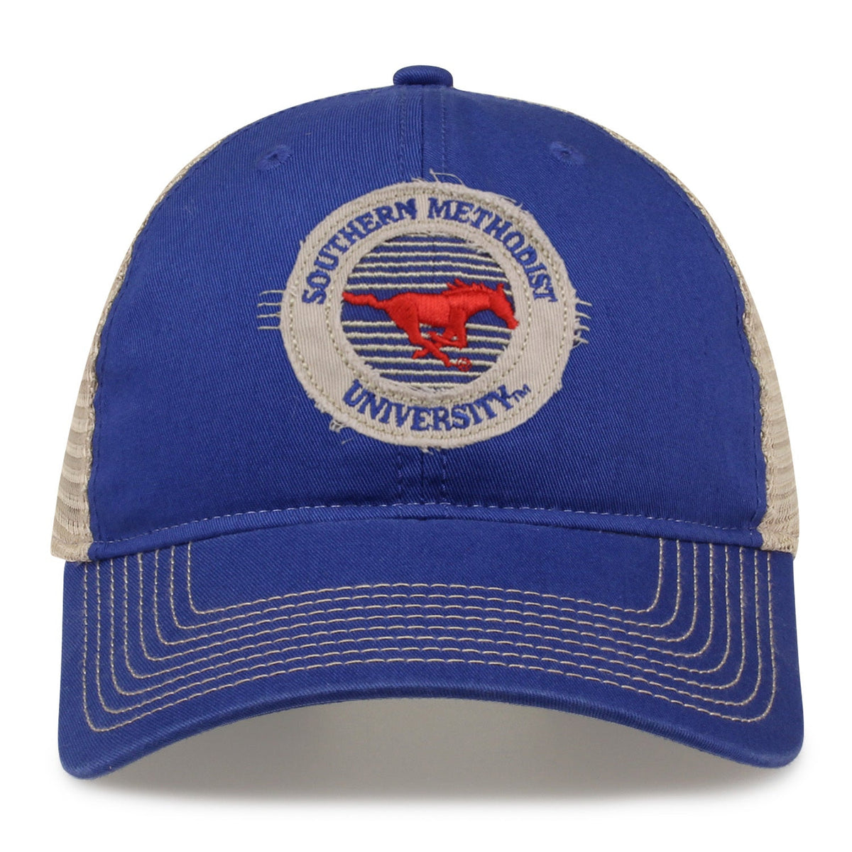 SMU Mustangs Vintage Trucker, product view