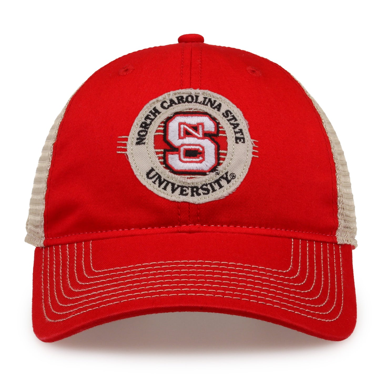 North Carolina State Trucker Hat Circle Design