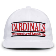 Retro Bar Snapback - White
