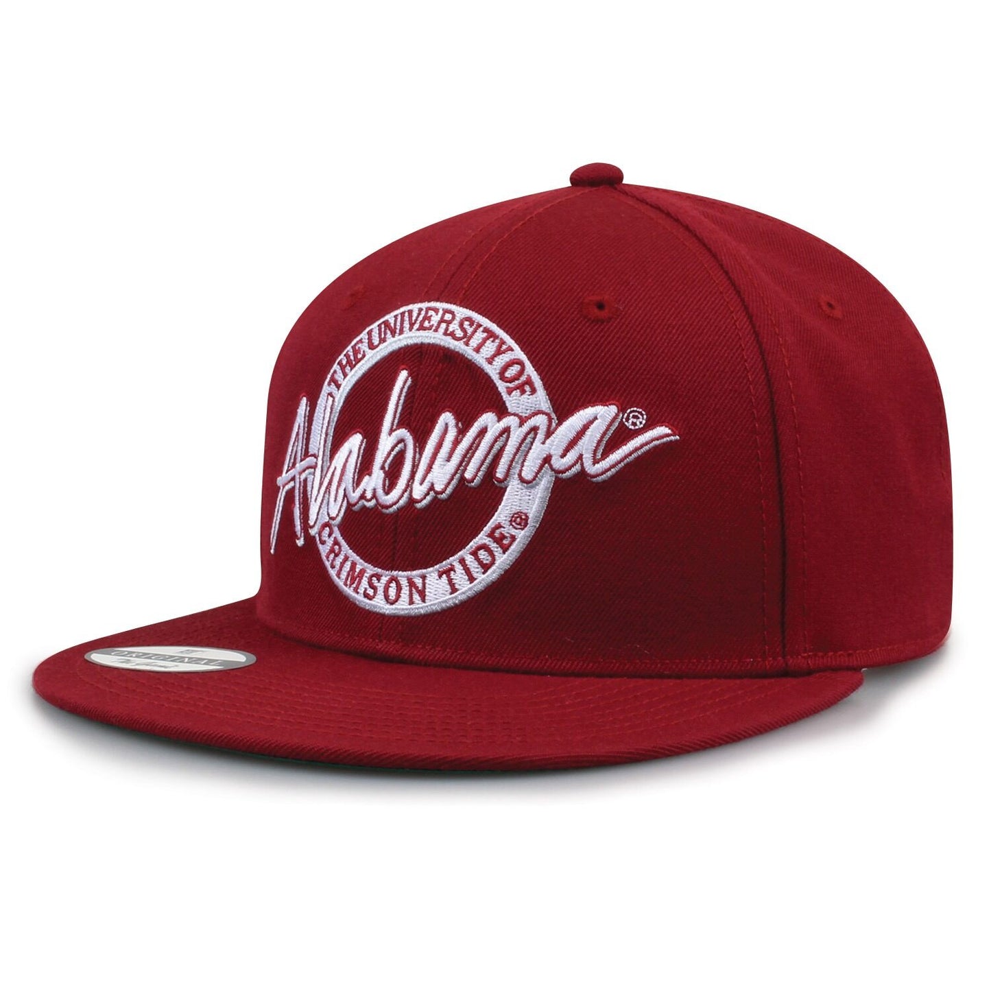 University of Alabama Oversized Script Retro Circle Design