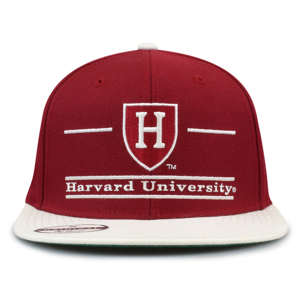 Harvard University Contrast Brim Split Bar Snapback