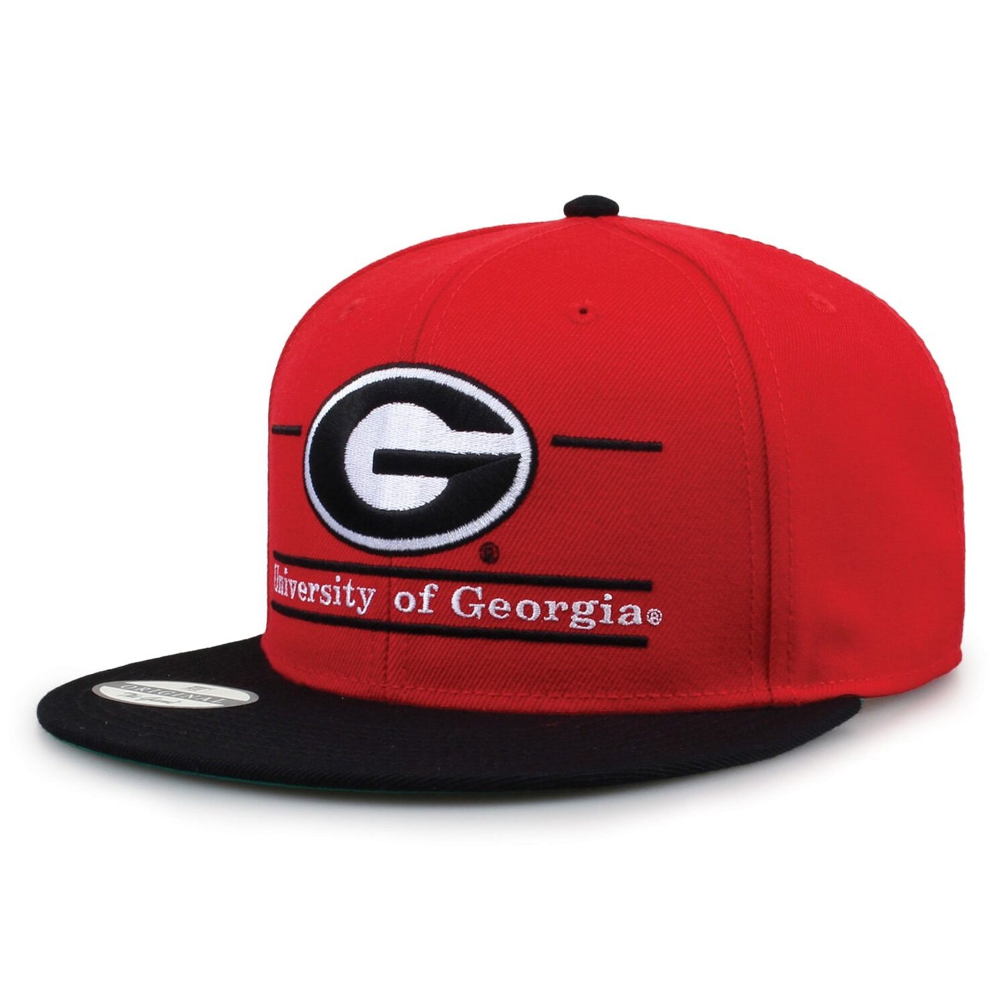 University Of Georgia Contrast Brim Split Bar Snapback