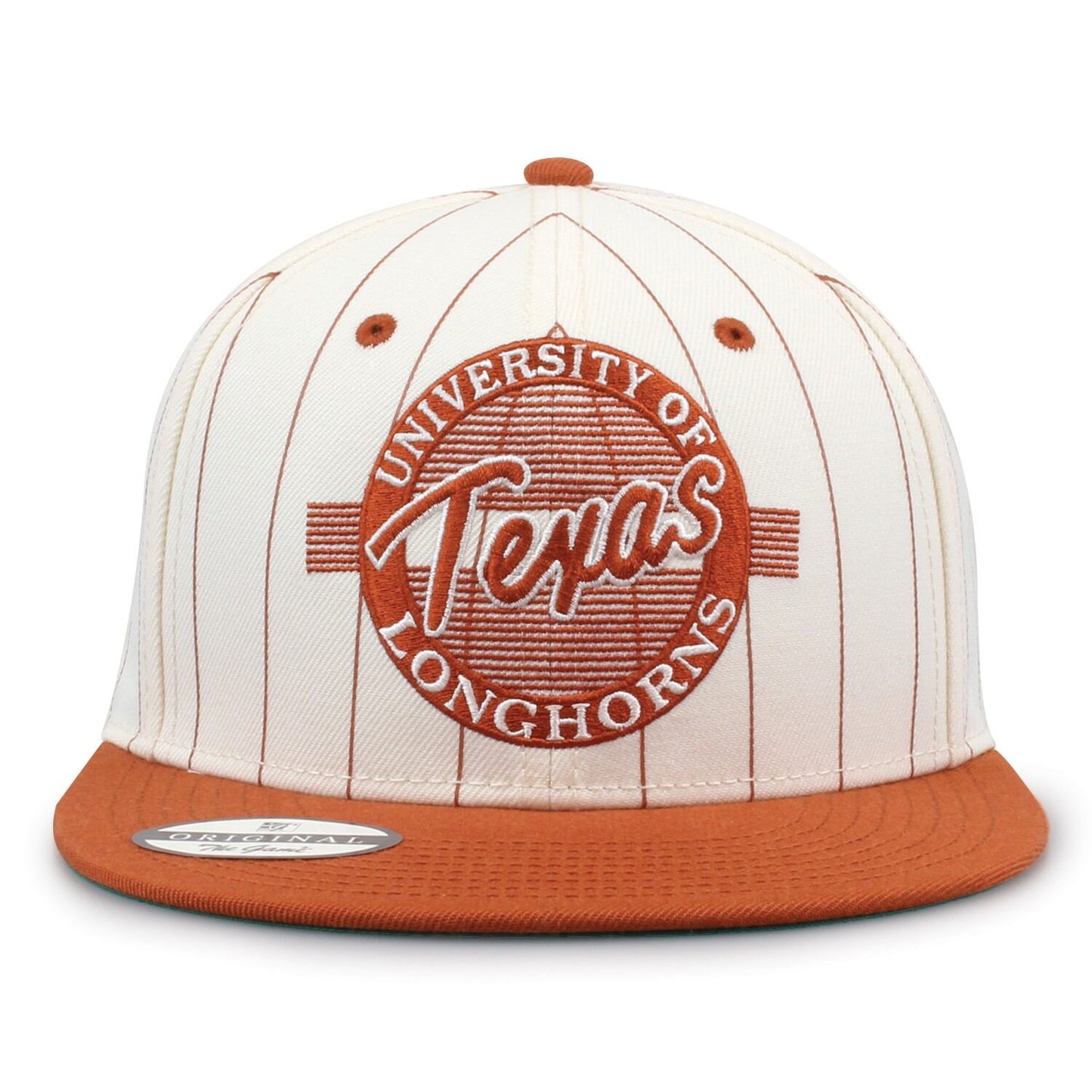 University Of Texas Pinstripe Circle Design Snapback