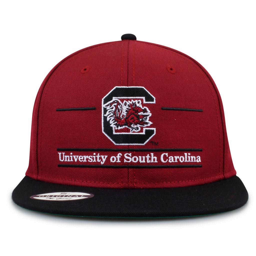 University of South Carolina Contrast Brim Split Bar Snapback