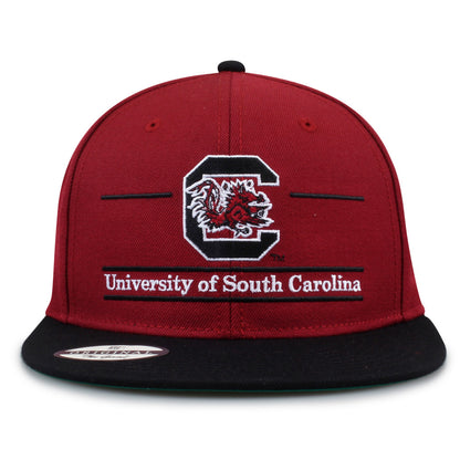 University of South Carolina Contrast Brim Split Bar Snapback