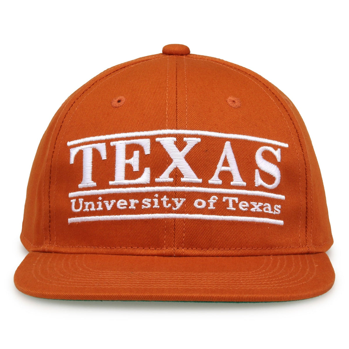 Texas Longhorns Retro Bar Snapback - Burnt Orange, front view