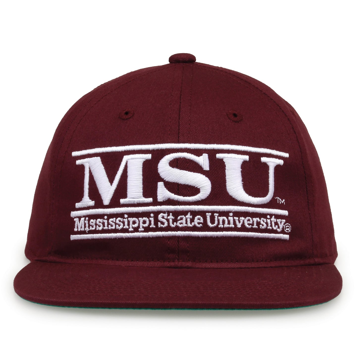 Mississippi Hat Retro Snapback Bar Design