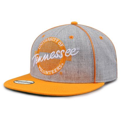 University Of Tennessee Classic Grey Wool Circle Design Snapback