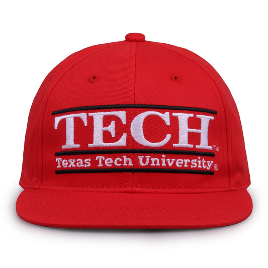 TEXAS TECH RED RETRO BAR DESIGN