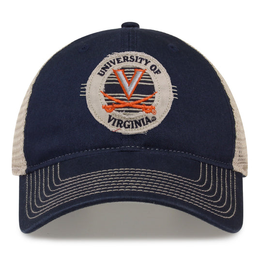 Virginia Trucker Hat Circle Design