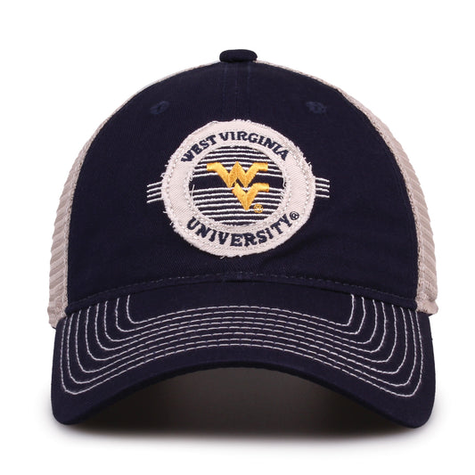 West Virginia Trucker Hat Circle Design