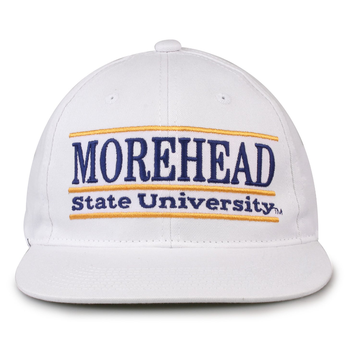 Morehead Hat Retro Snapback Bar Design