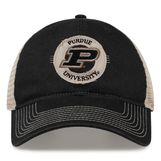 Purdue Trucker Hat Circle Design