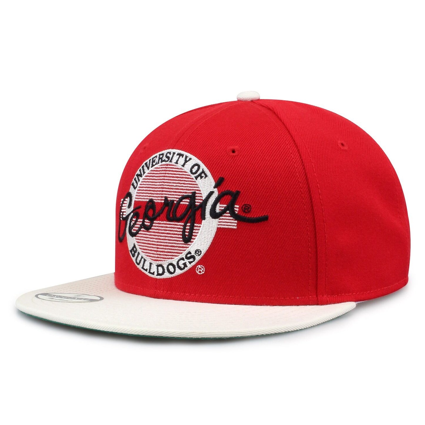 University Of Georgia Contrast Brim Retro Circle Design