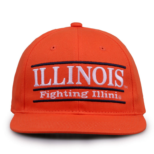 ILLINOIS ORANGE RETRO BAR DESIGN