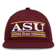 Retro Bar Snapback - Maroon