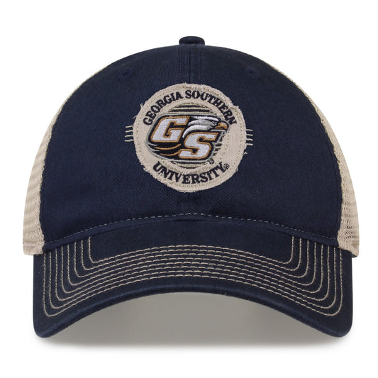 Georgia Southern Trucker Hat Circle Design