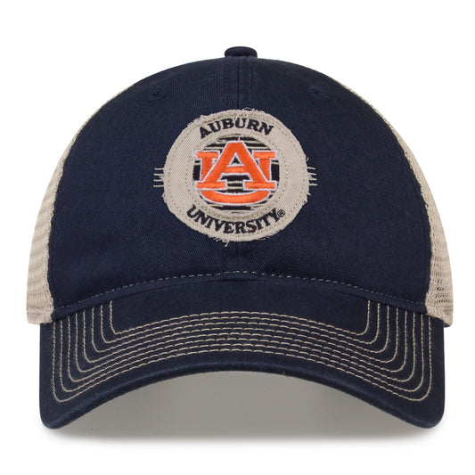 Auburn Trucker Hat Circle Design