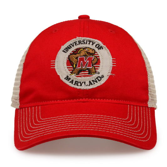 Maryland Trucker Hat Circle Design