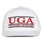 Retro Bar Snapback - White
