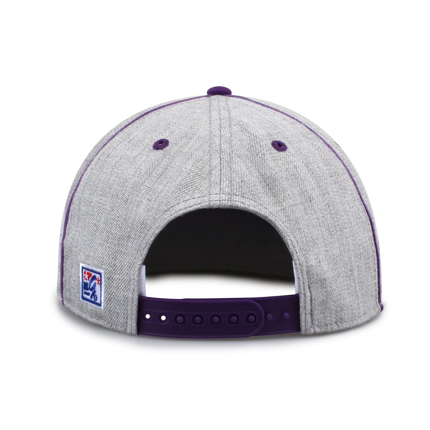 Louisiana State University Classic Grey Wool Circle Design Snapback