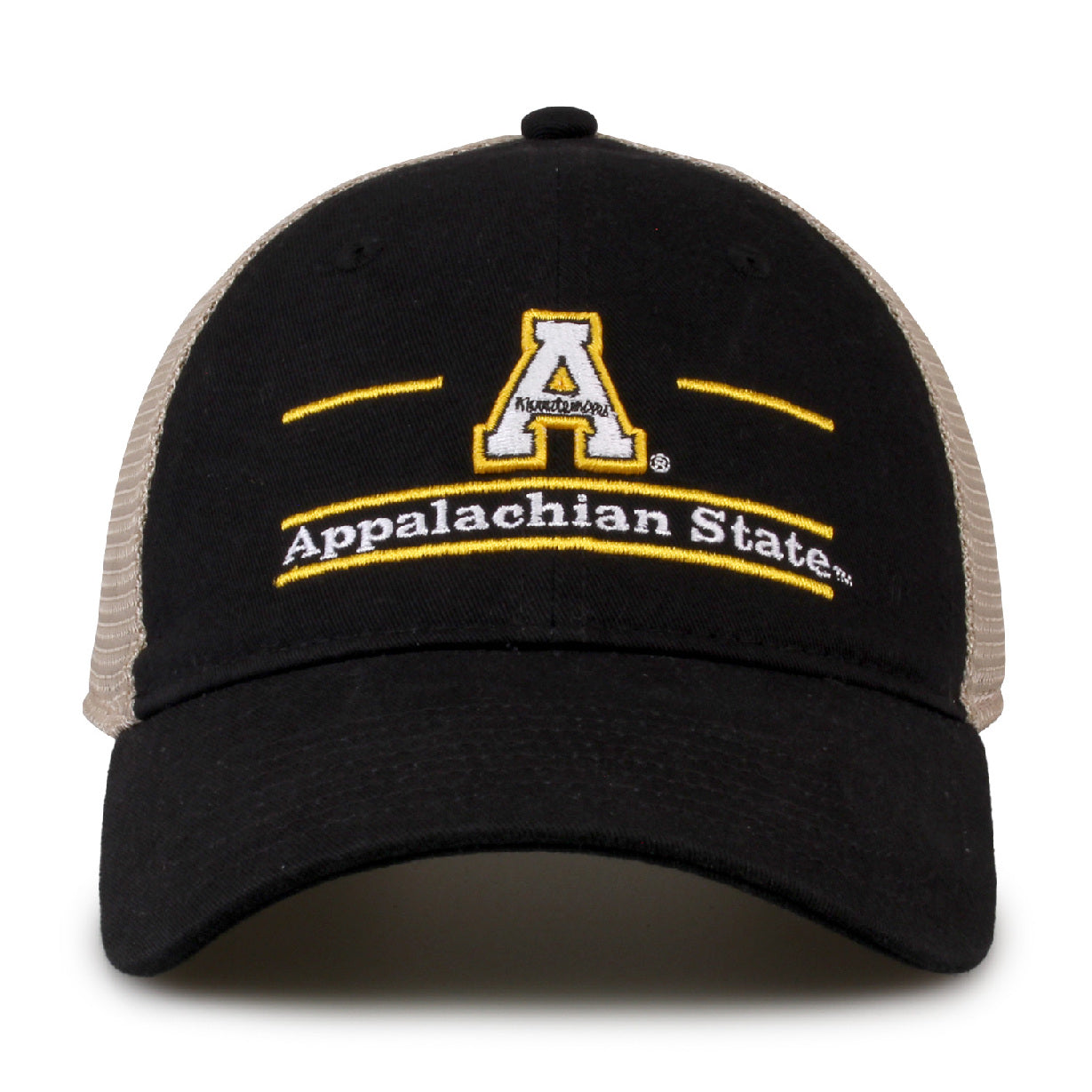 Appalachian State Mountaineers trucker hat with mesh design