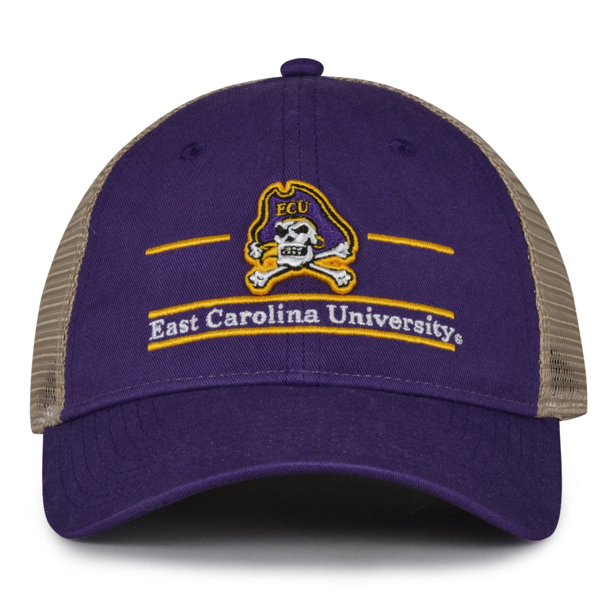 East Carolina Pirates Split Bar Trucker, product view