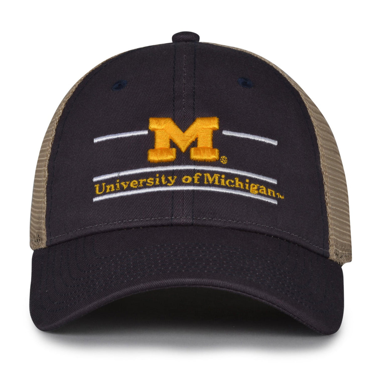 Michigan Wolverines Split Bar Trucker, product view