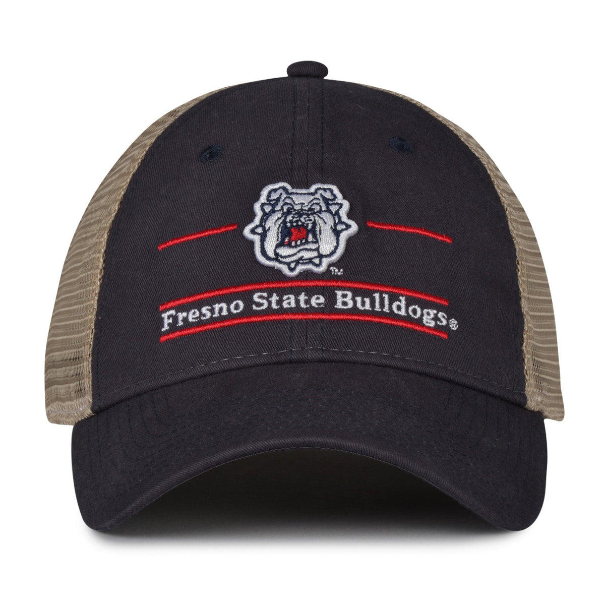 Fresno State Bulldogs Split Bar Trucker, product view