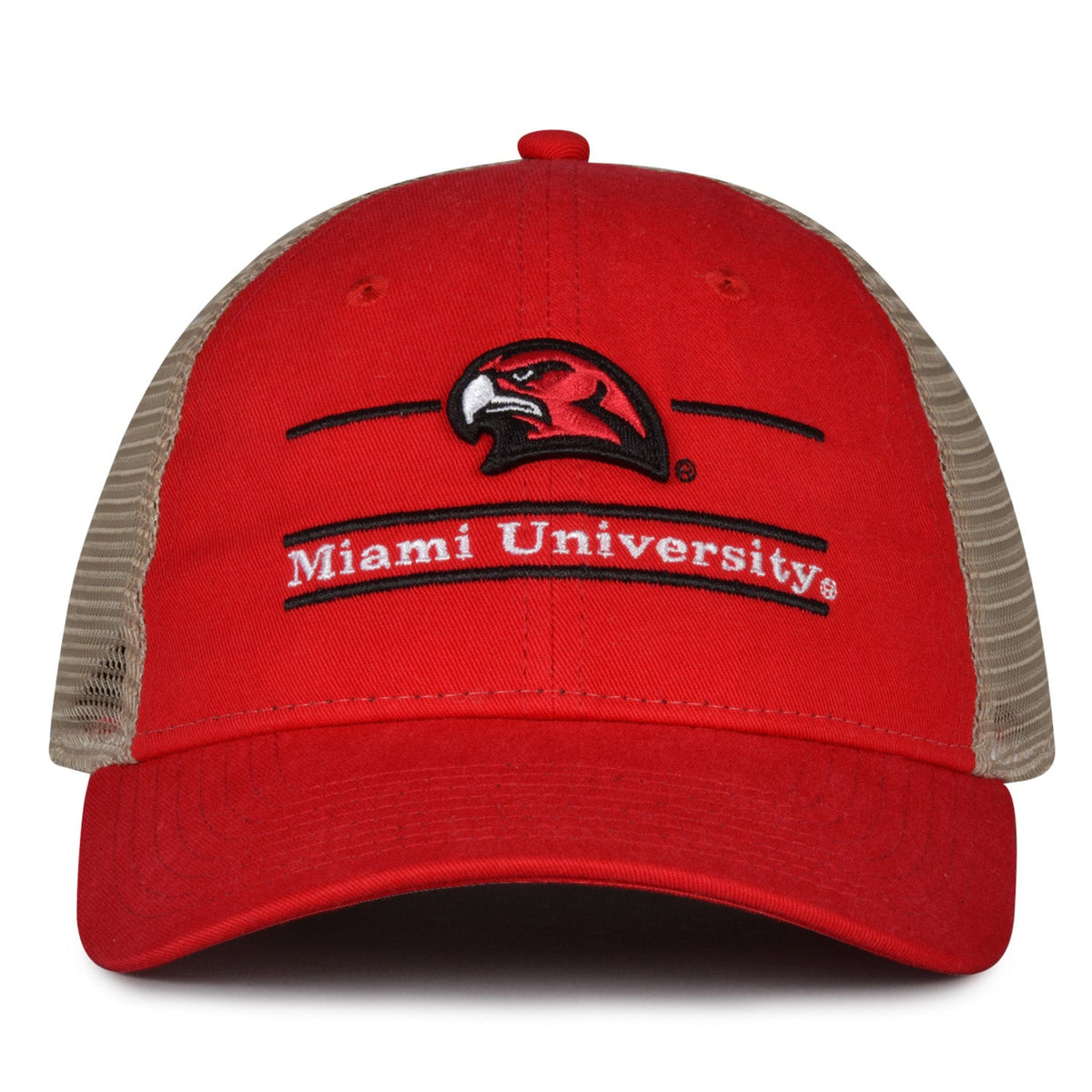 Miami Ohio RedHawks Split Bar Trucker, product view