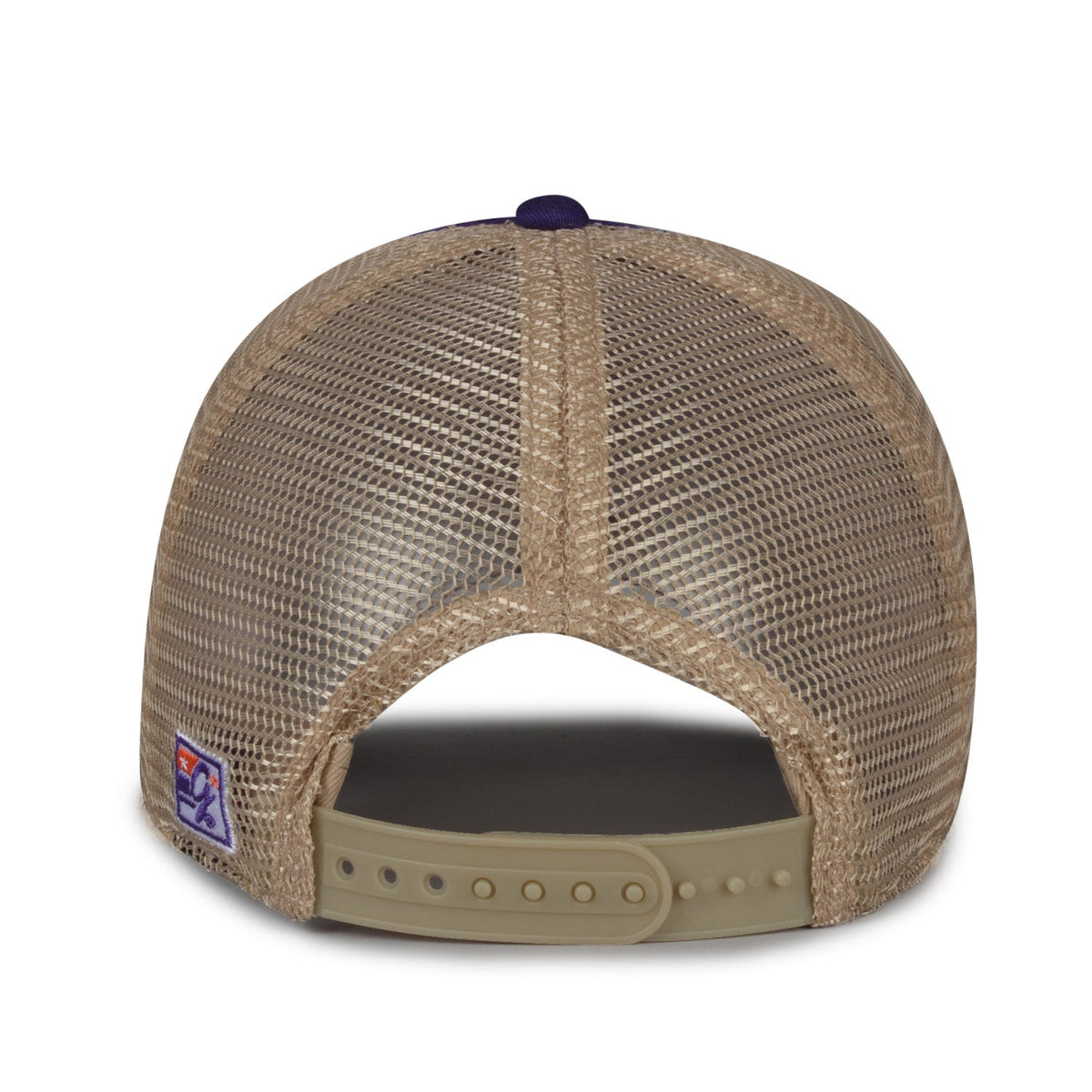 Clemson Tigers Split Bar Trucker - Purple, alternate view 1