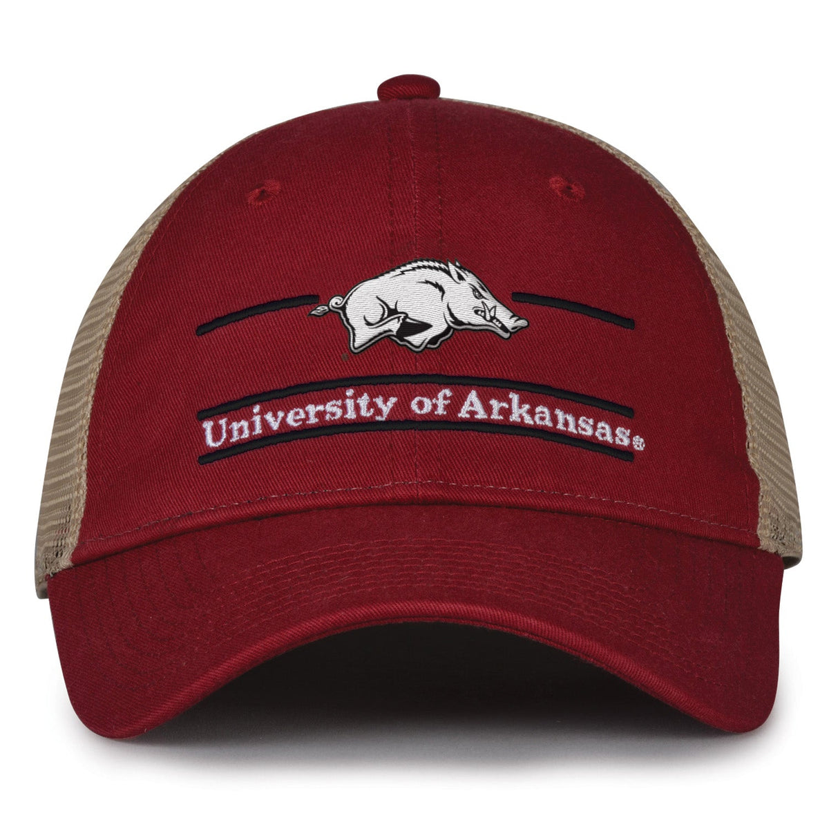 Arkansas Razorbacks Split Bar Trucker, product view