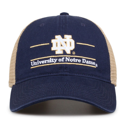 Notre Dame Split Bar Trucker (Navy)