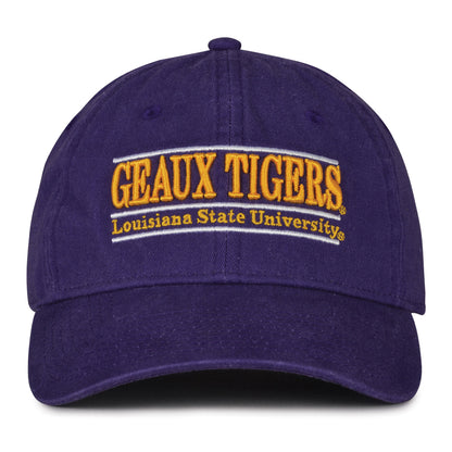 LSU Cap 'GEAUX TIGERS' Bar Design