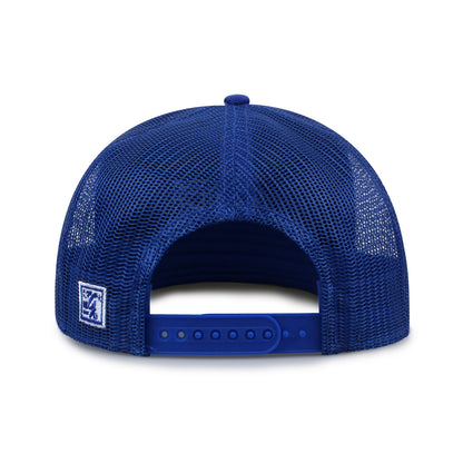 United States Air Force Academy Class of '92 trucker hat, rear view of mesh back and adjustable snapback closure
