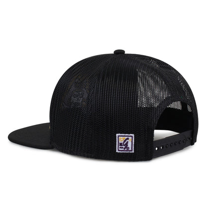 East Carolina University Class of '92 trucker hat, angled rear view showing mesh panels and snapback closure